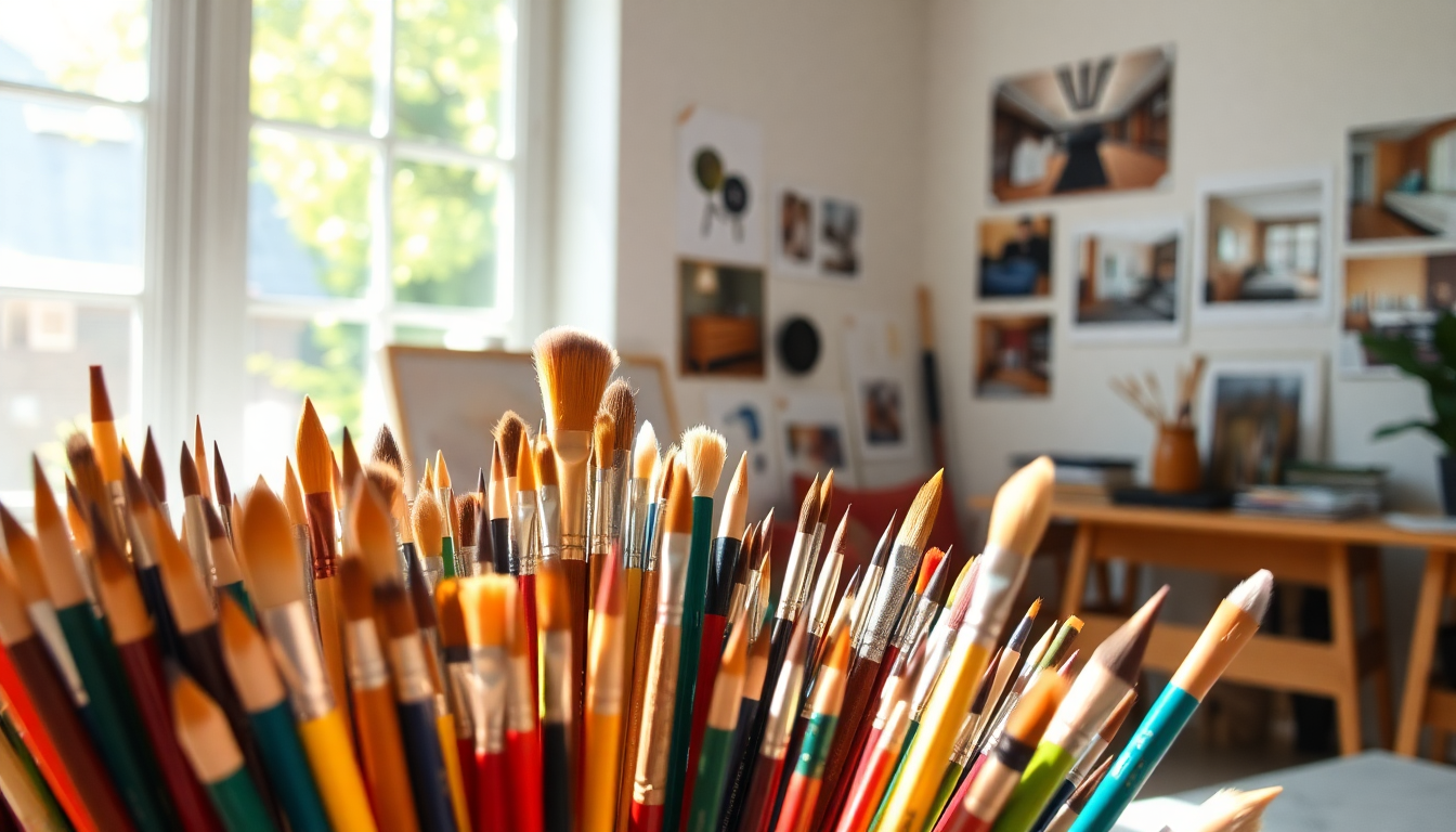 Studio Brushes: Estilos de Ilustração para Interiores - Escolha os Pincéis Certos