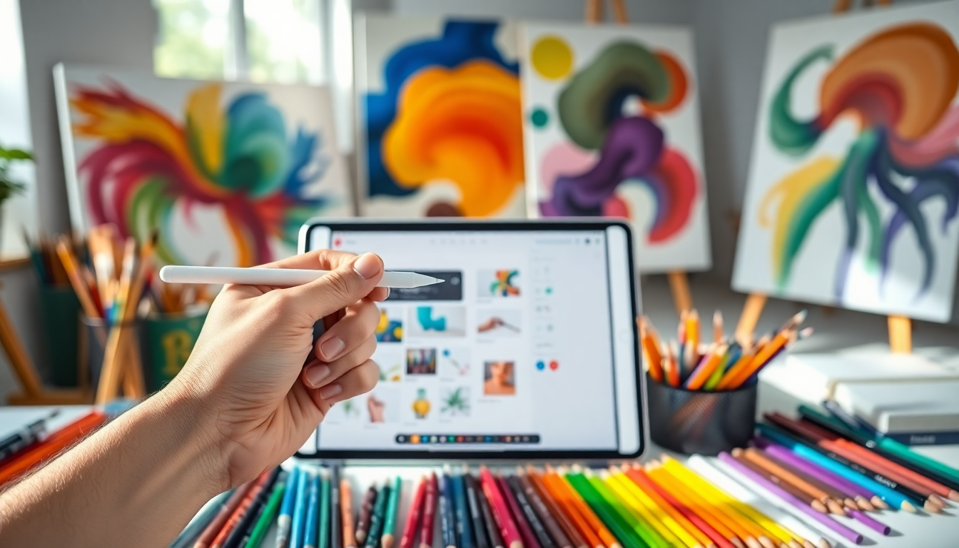 Studio Brushes: Como Integrar Procreate em Seu Processo Criativo de Design - Studio Brushes