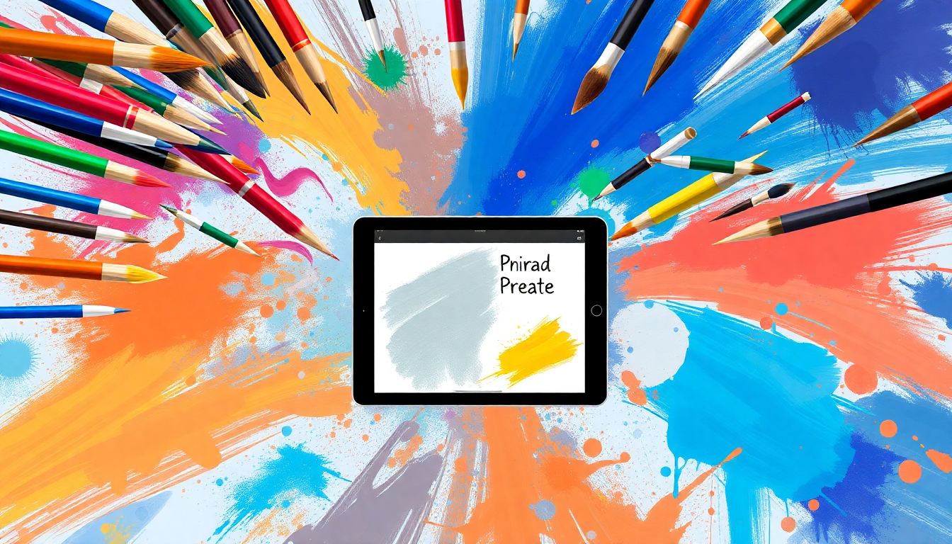 Studio Brushes: Como os Pincéis do Procreate Podem Otimizar Seu Fluxo de Trabalho