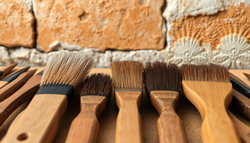 Studio Brushes : Techniques pour créer des textures murales réalistes dans Procreate