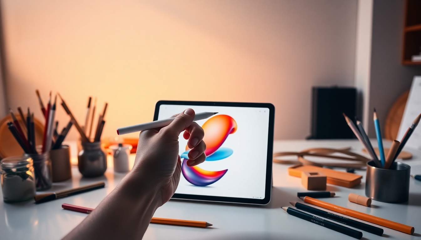 Studio Brushes: Tipps für die Verwendung von Procreate in der Produktvisualisierung