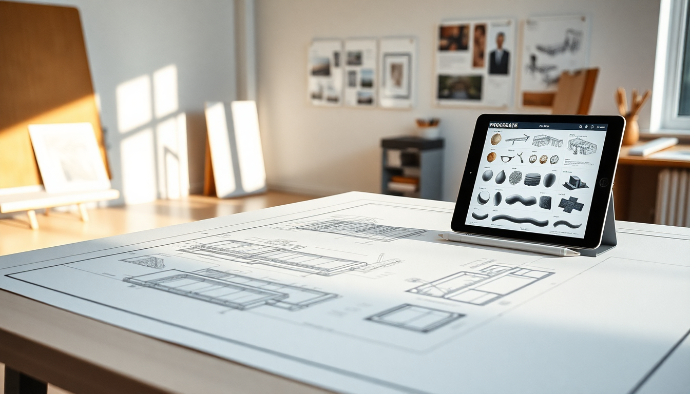 Unlock Your Creativity: Discover Procreate Brushes for Architects at Studio Brushes