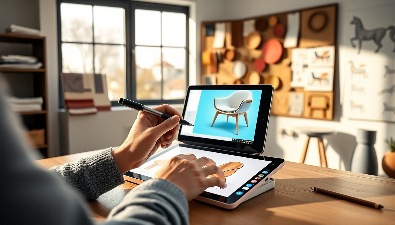 Studio Brushes : Les avantages de Procreate pour la conception de mobilier sur mesure - Studio Brushes