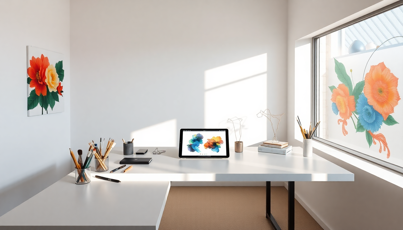 Studio Brushes : Comment Procreate simplifie la conception de bureaux modernes - Studio Brushes