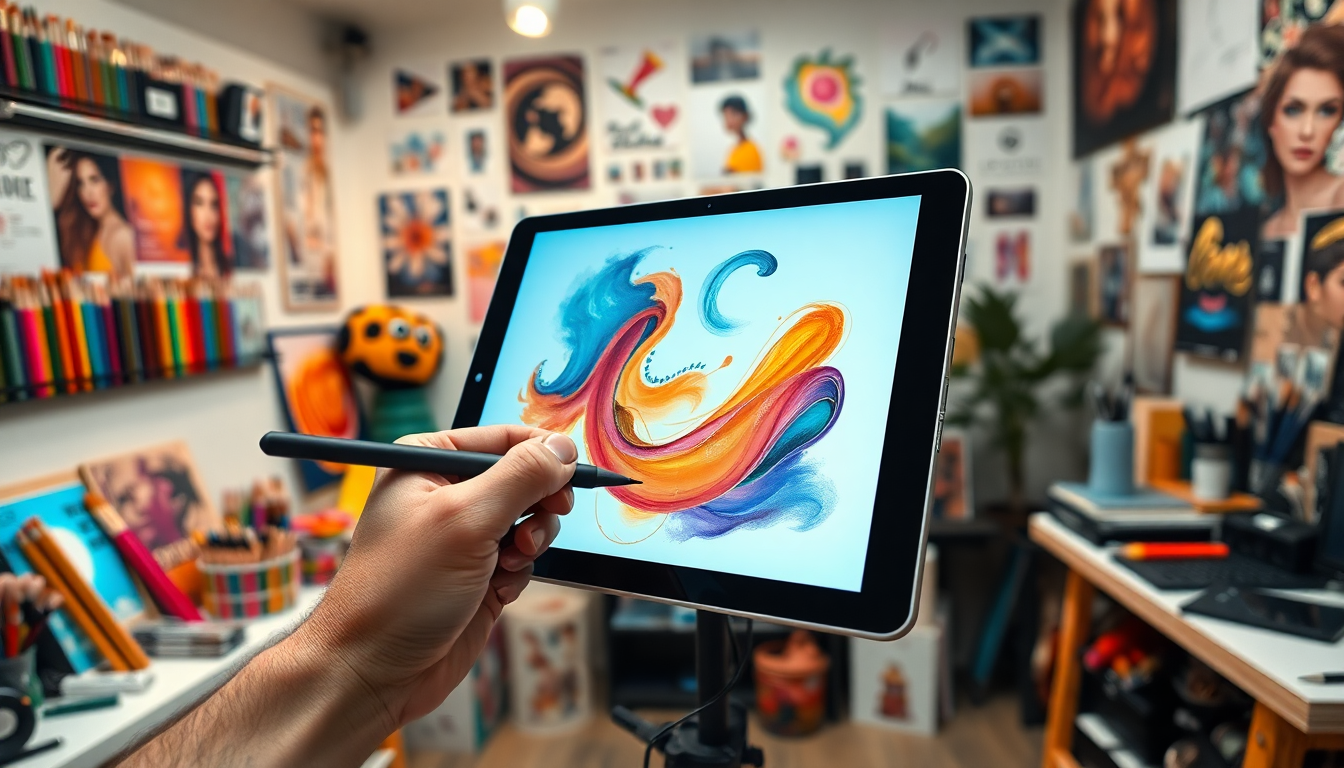 Studio Brushes: Inspirierende Beispiele für Procreate-Anwendungen im Design