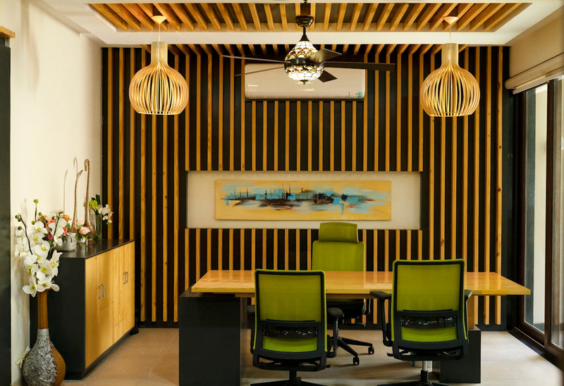 Stylish office space with modern design elements.