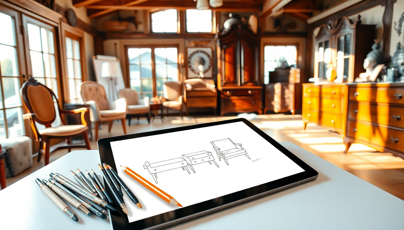 Studio Brushes: Die besten Techniken zum Zeichnen von Möbeln in Procreate - Studio Brushes