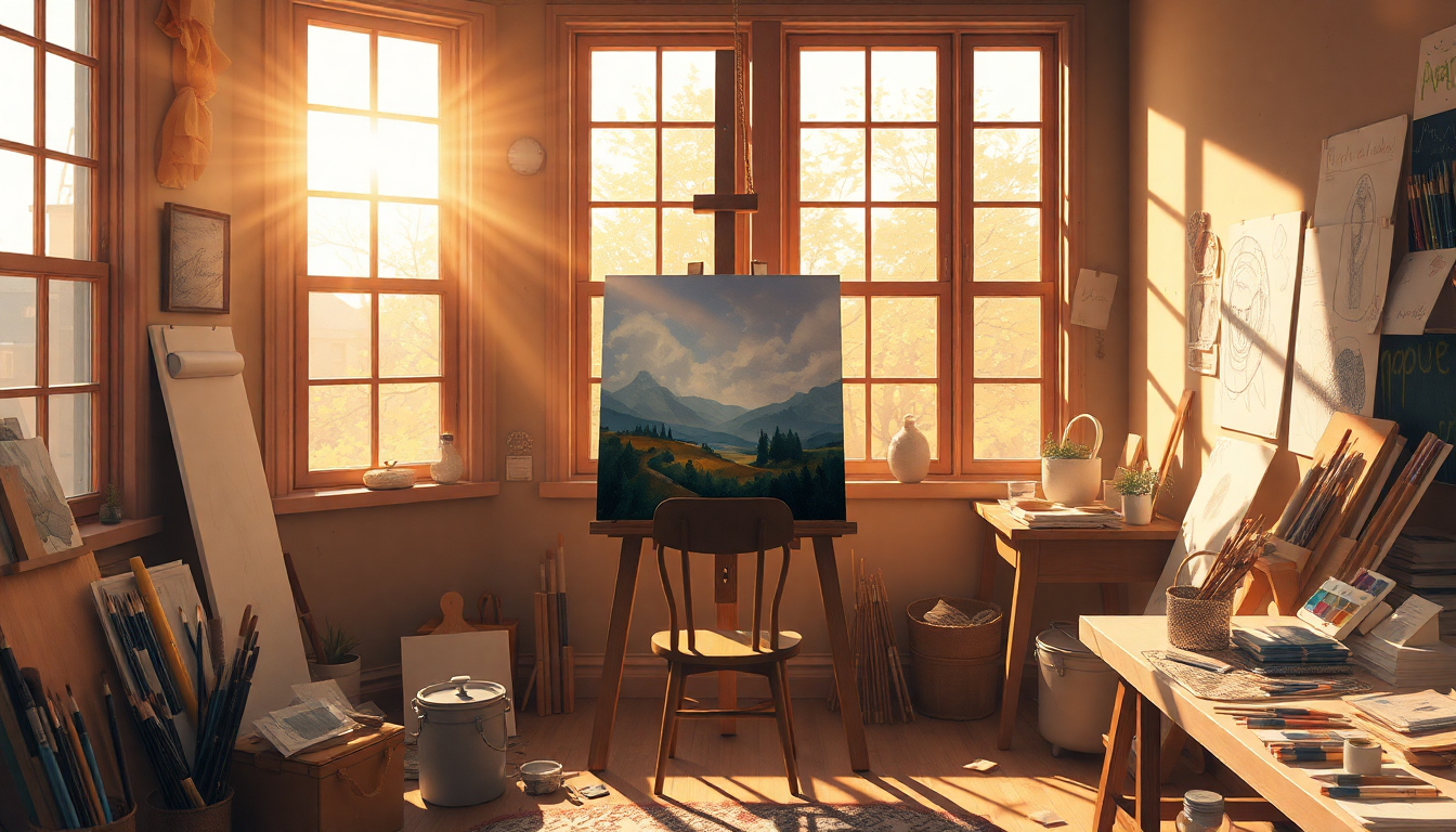 Studio Brushes: Como Usar Pincéis do Procreate para Criar Ambientes Realistas