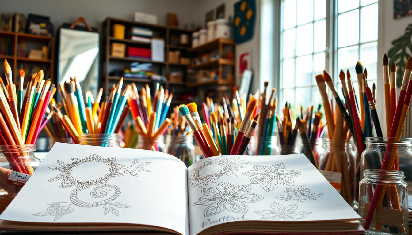 Studio Brushes: Aprenda a Criar Padrões Personalizados para Seus Projetos