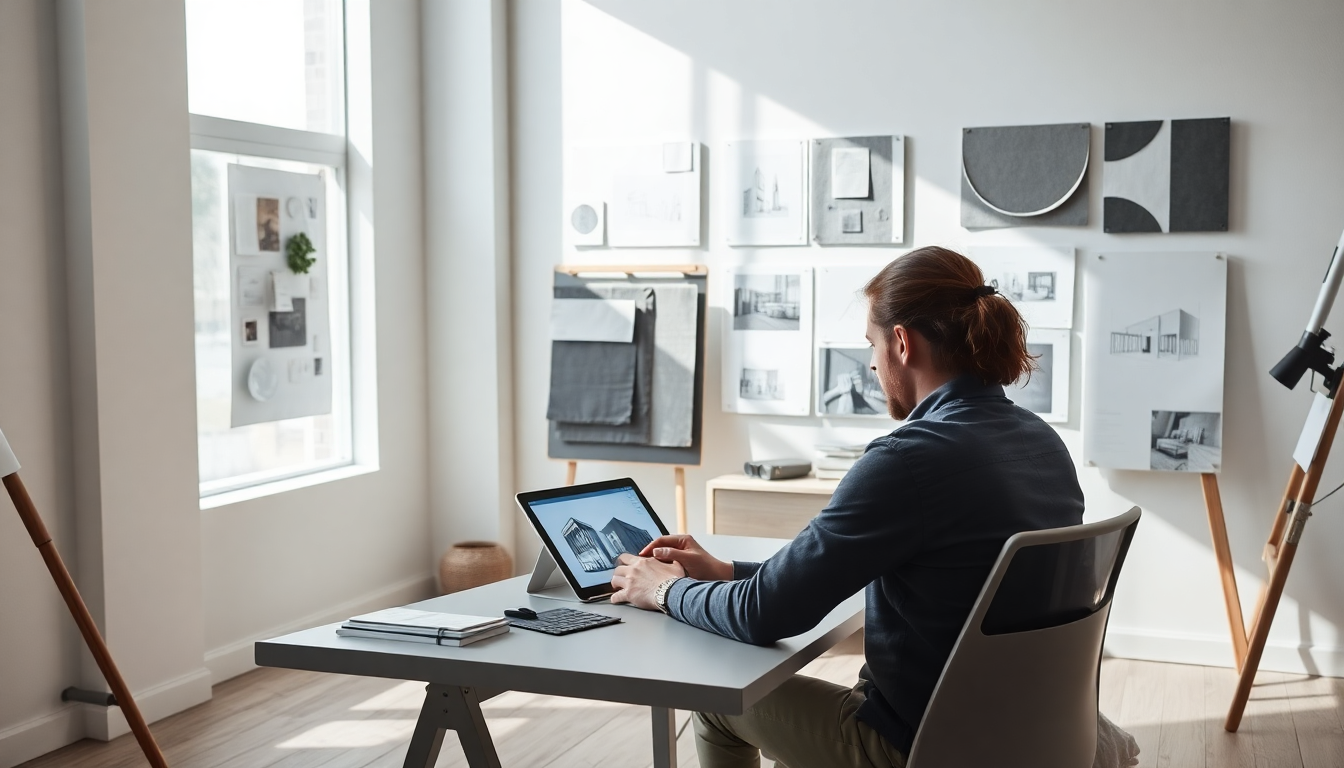 Elevate Your Interior Designs with Studio Brushes: Mastering Procreate for Detailed Renderings