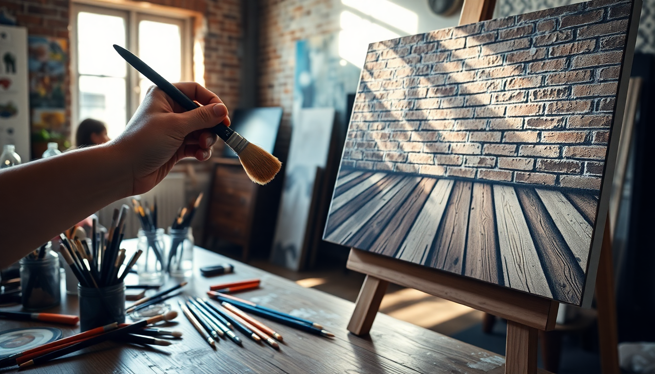 Studio Brushes: Adding Realistic Wall and Floor Textures to Your Projects