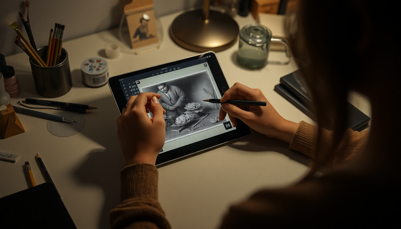 Cómo usar Procreate para proyectos de restauración