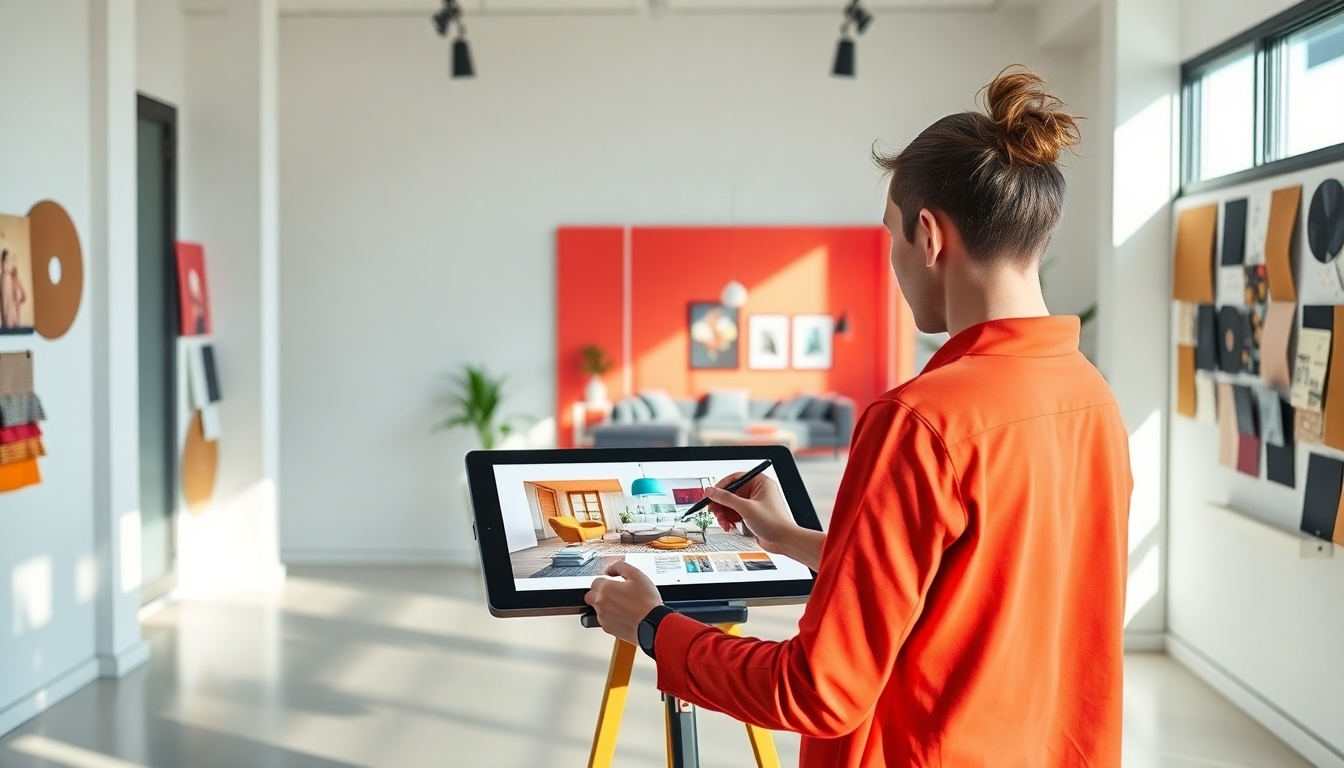 Studio Brushes: Wie Procreate Ihnen bei der Planung und Visualisierung von Räumen hilft