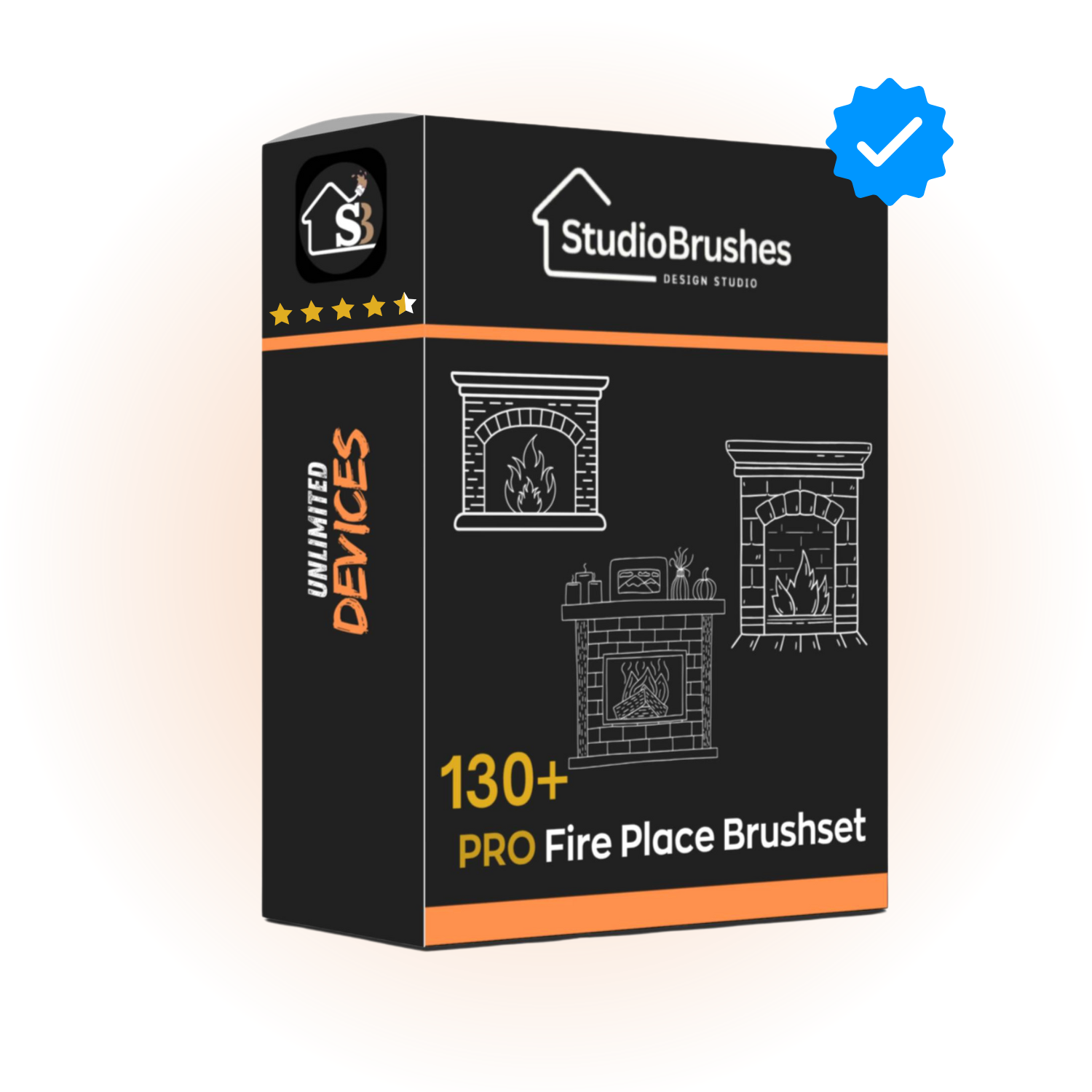 PRO Fireplace Brushset